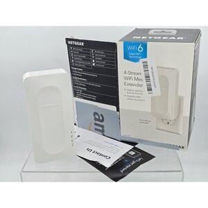 NETGEAR AX1600 WiFi 6 Mesh Range Extender (EAX12) Add up to 1,200 sqft‎